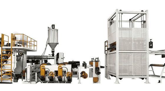 132KW líneas de montaje de la hoja de la espuma TPO PP