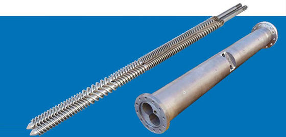 Tornillos y barriles del extrusor del tratamiento 38CrMoAlA de la nitruración de JWELL