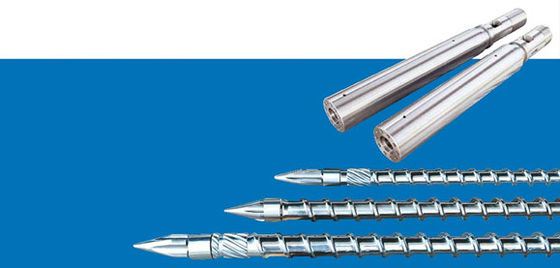 Tornillos y barriles del extrusor del tratamiento 38CrMoAlA de la nitruración de JWELL