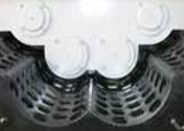 Trituradora de reciclaje plástica del eje del HDPE cuatro