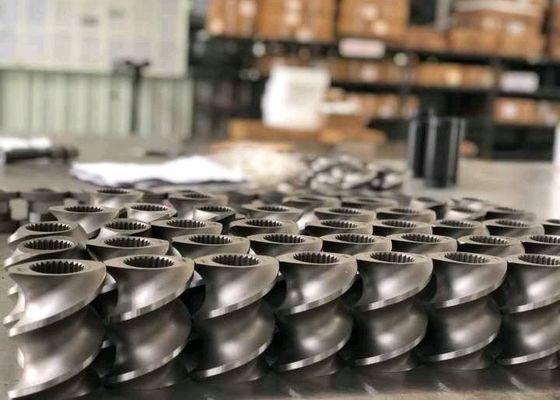Extrusor de tornillo regular del gemelo del paralelo del esfuerzo de torsión