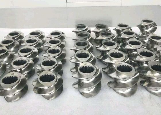 Máquina gemela paralela de la granulación del tornillo WPC