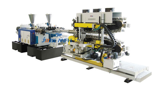 Máquina acanalada del tubo de la pared del doble de los PP DWC del HDPE de Siemens HMI