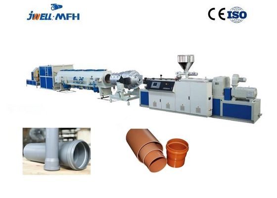 máquina de la protuberancia del tubo del PVC de 1200kg H 160kw 1000m m