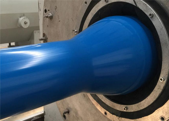 100kgh máquina trifásica de la protuberancia del tubo del PVC O