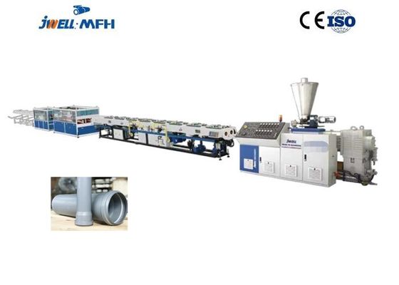 Máquina gemela de la protuberancia del tubo del extrusor de tornillo del tubo del PVC de JWELL 110m m