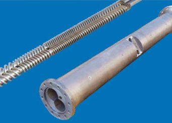 Tornillos y barriles accesorios del extrusor de solo tornillo de la pieza PE PP de la maquinaria de JWELL