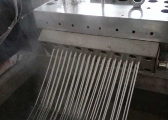 Máquina reciclada plástica de la granulación del tornillo del animal doméstico del ABS de los Pp del PE sola