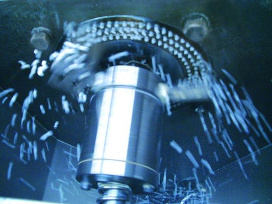 plástico del tornillo 38CrMoAL que granula reciclando la máquina para el HDPE