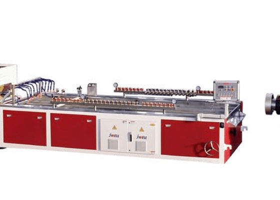 Máquina hueco de la protuberancia del perfil del Pvc de Wpc de la puerta de madera de JWELL