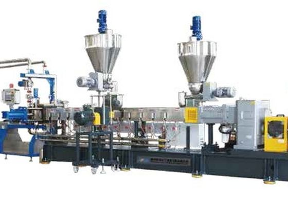 Plástico del llenador del tornillo gemelo de la maquinaria de JWELL alto modificar el composición de la máquina