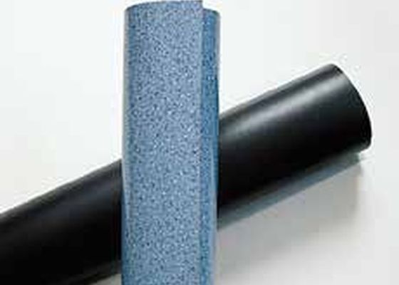 Hoja de mármol de imitación de cuero del piso del PVC de JWELL que hace la máquina