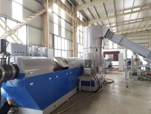 Máquina de reciclaje plástica del granulador de la película de los PP PE