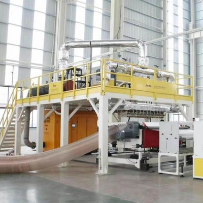 cadena de producción no tejida de 800m m 1600m m PP Meltblown para la mascarilla