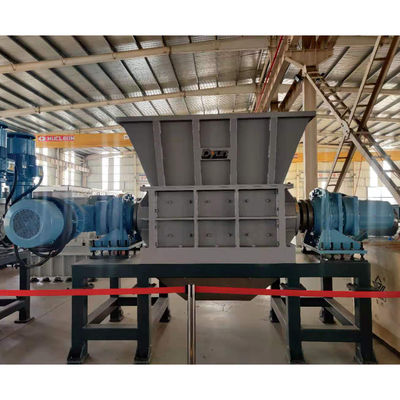 Trituradora plástica de dos ejes de reciclaje plástica inútil de la máquina de JWELL