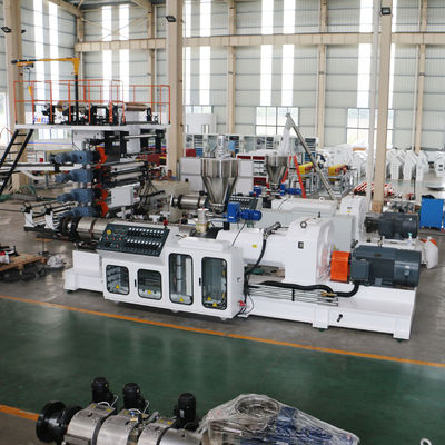 Granulador gemelo cónico contrario de la máquina de la granulación del tornillo del PVC de JWELL