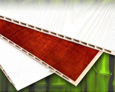 Línea plástica marco de la protuberancia del perfil del panel de pared de JWELL Wpc de ventana del PVC del aislamiento de calor que hace la máquina