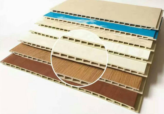 Línea plástica marco de la protuberancia del perfil del panel de pared de JWELL Wpc de ventana del PVC del aislamiento de calor que hace la máquina