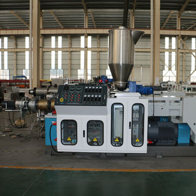 Máquina gemela cónica contraria de reciclaje plástica inútil del granulador del tornillo del PVC de la máquina de JWELL