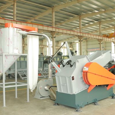trituradora plástica de la basura del marco de ventana de la puerta del PVC WPC de 35kw 600KG/H