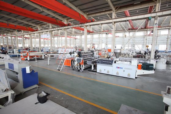 Extrusor de fabricación compuesto de la máquina de la cocina WPC del ISO 1220M M