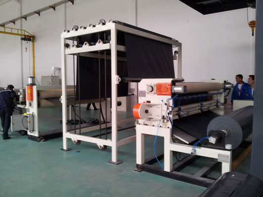 Máquina impermeable de la protuberancia de la hoja del PVC TPO Geomembrane de EVA PE