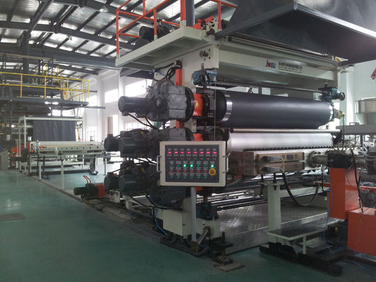 Máquina impermeable de la protuberancia de la hoja del PVC TPO Geomembrane de EVA PE