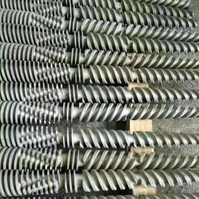 tornillo y barril plásticos del extrusor del tratamiento de 38CrMoAla Nitrided