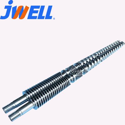 Barril cónico gemelo del tornillo del paralelo del tornillo del solo tornillo del extrusor