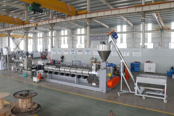 Escamas plásticas de la basura de los PP PE que reciclan el agua Ring Cutting Pelletizing Line