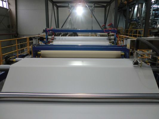 Cadena de producción impermeable de la hoja del HDPE 6000 de 8000M M