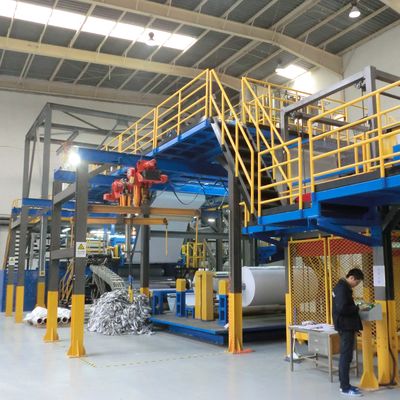 Cadena de producción impermeable de la hoja del HDPE 6000 de 8000M M
