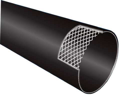Máquina reforzada marco de la protuberancia del tubo del alambre de acero del HDPE